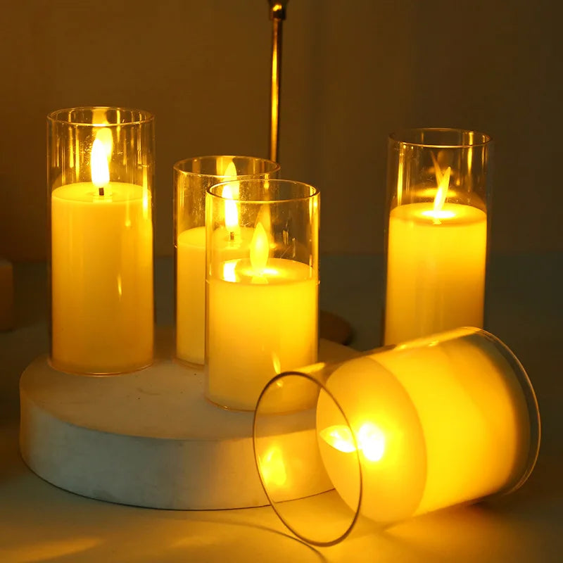 Flameless LED Candle Light – Battery Powered, 3 Sizes Flameless LED Candle Axl