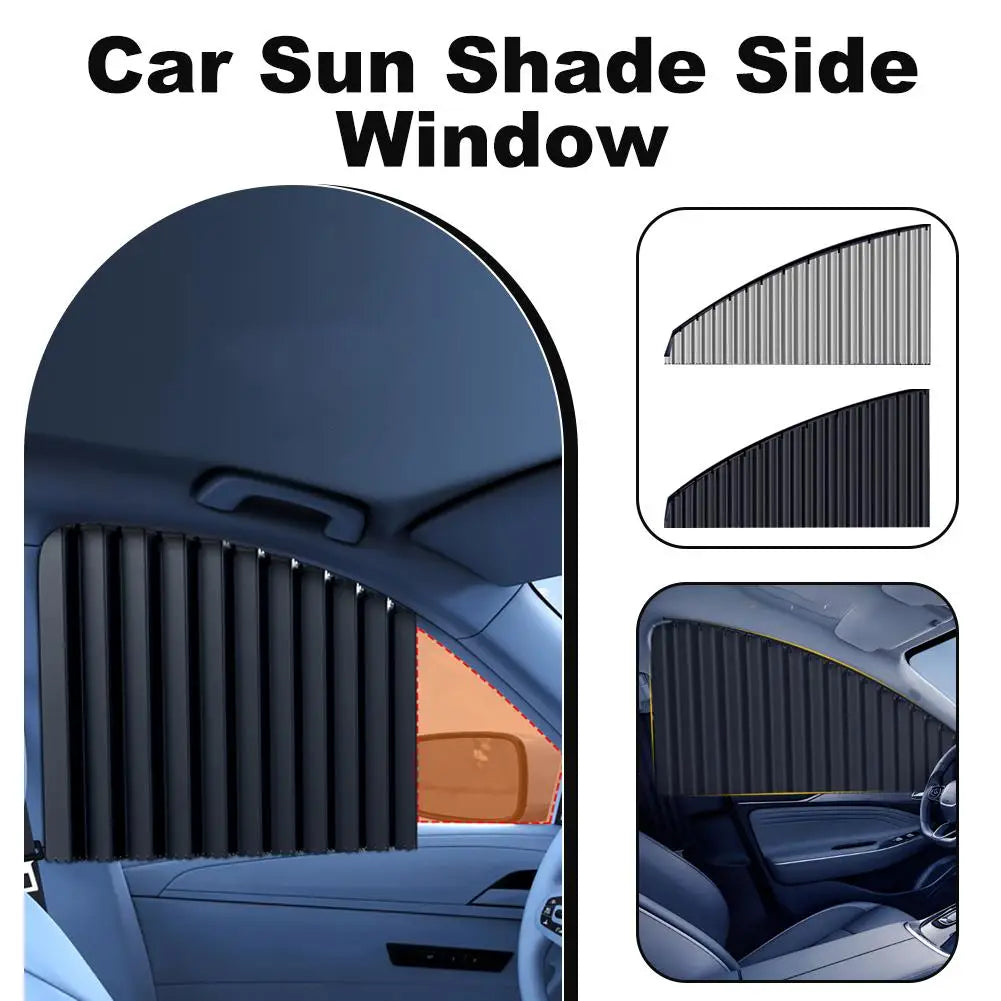 4-Piece Car Side Window Curtains – UV & Heat Shield Auto Blinds Car Window Curtains Axl