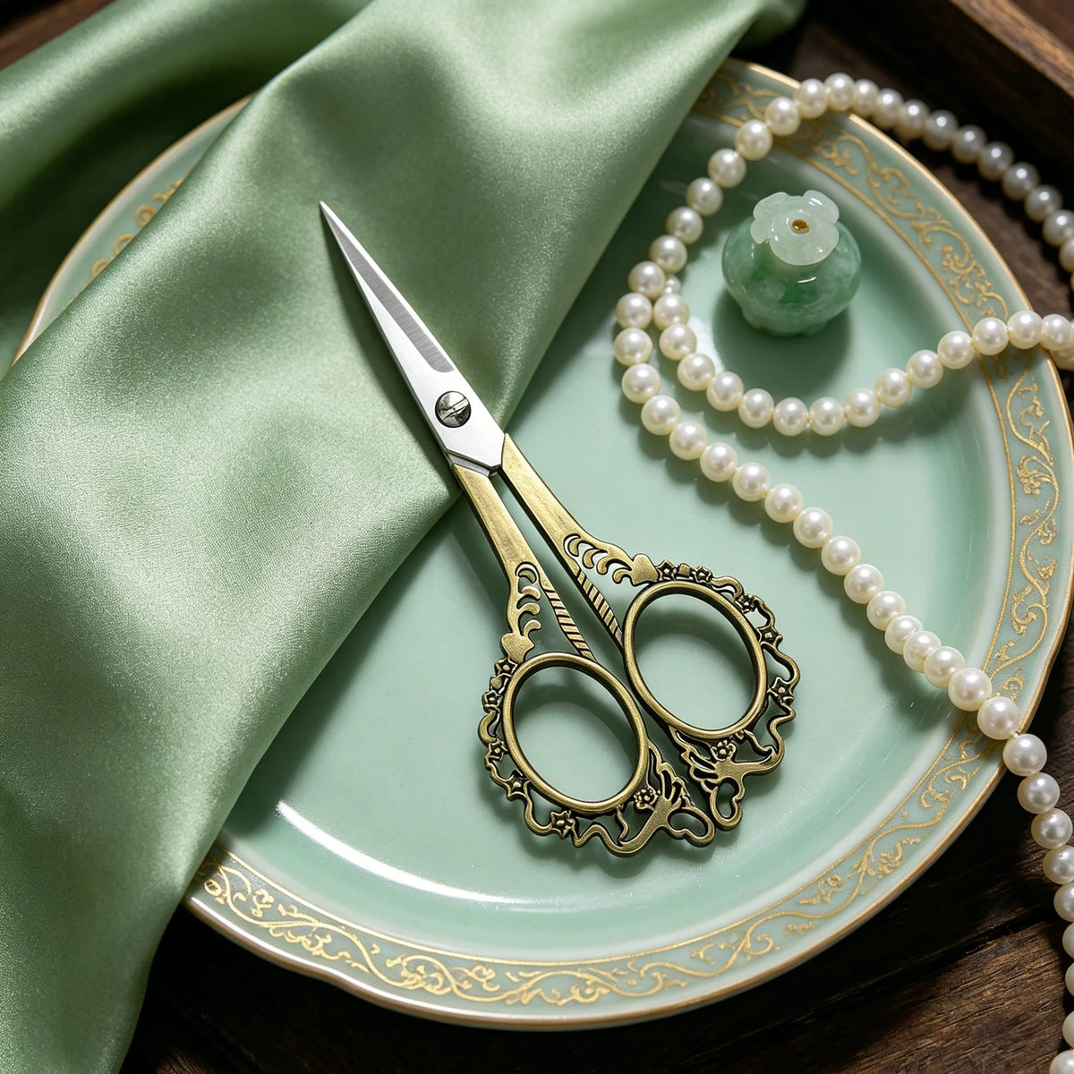 Stainless Steel Embroidery & Tailor Scissors Set – DIY Sewing Sewing Scissors Set Axl Scissors-A