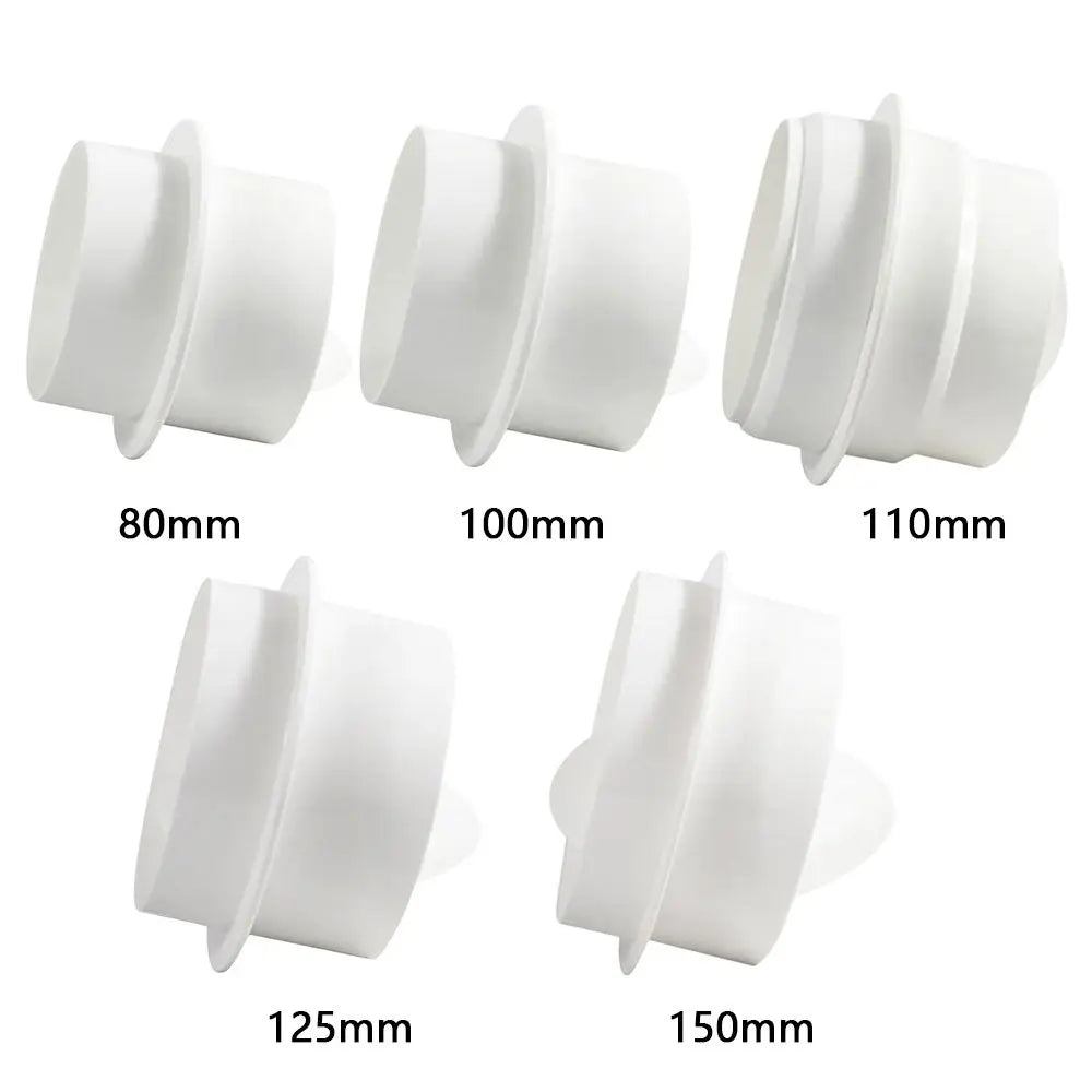 PVC Backdraft Damper Check Valve 80–150mm | One-Way Draft Blocker Backdraft Damper Valve Axl