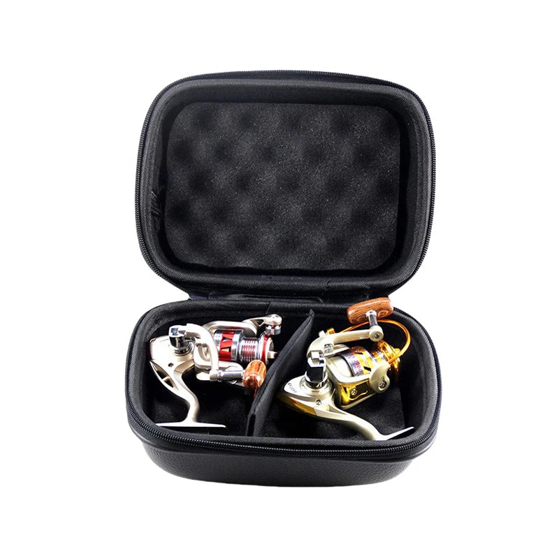 Fishing Reel Bag – Shockproof Waterproof PU Leather Case Fishing Reel Bag Axl