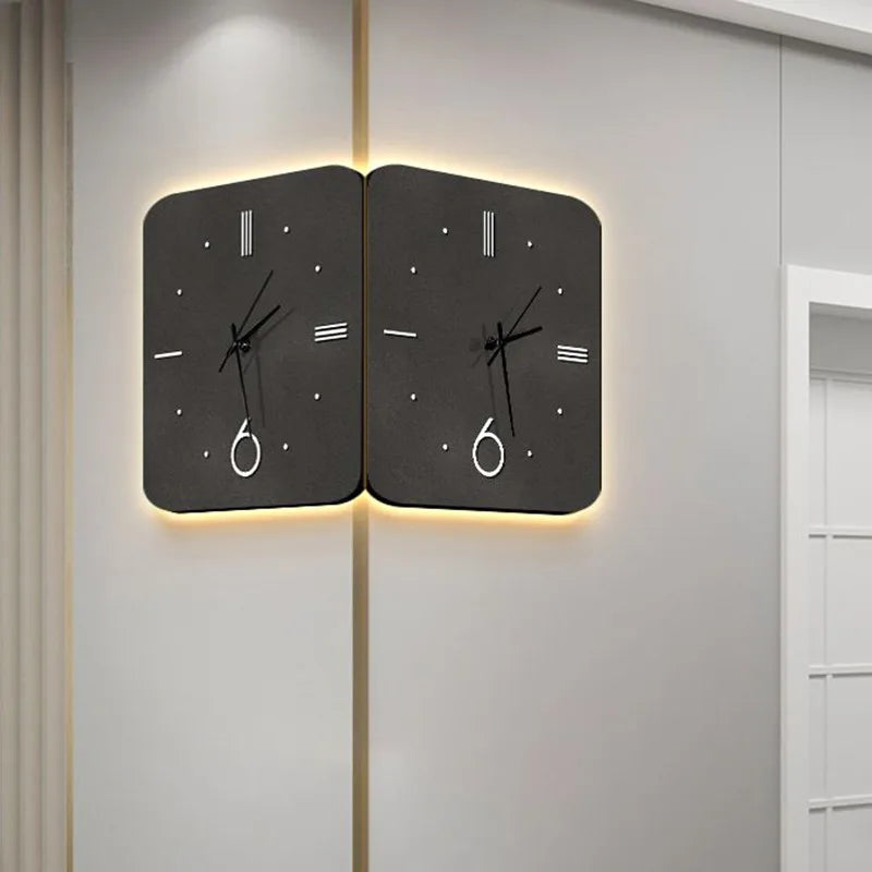 Modern Silent Wall Clock – Minimalist Square Resin 30cm Decor Wall Clock Axl E 30x30x2CM