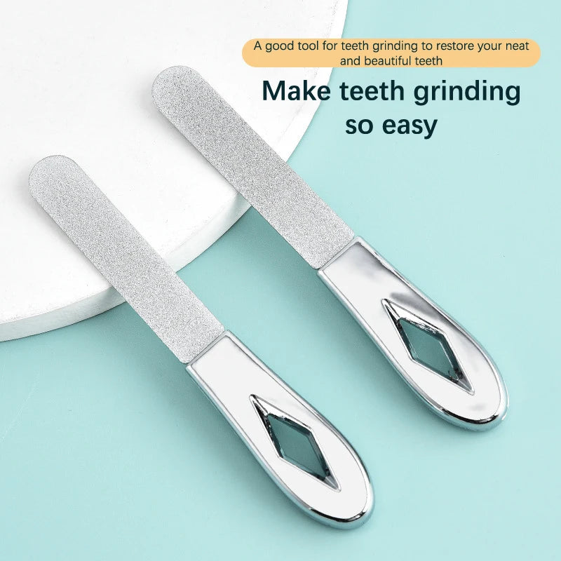 Stainless Steel Teeth File – Double-Sided Dental Sanding Tool Dental Sanding Tool Axl