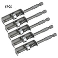 Spring-Loaded Screw Holder Bit | Anti-Drop Driver Bit 1/3/5 Pk Screw Holder Bit Axl 5PCS