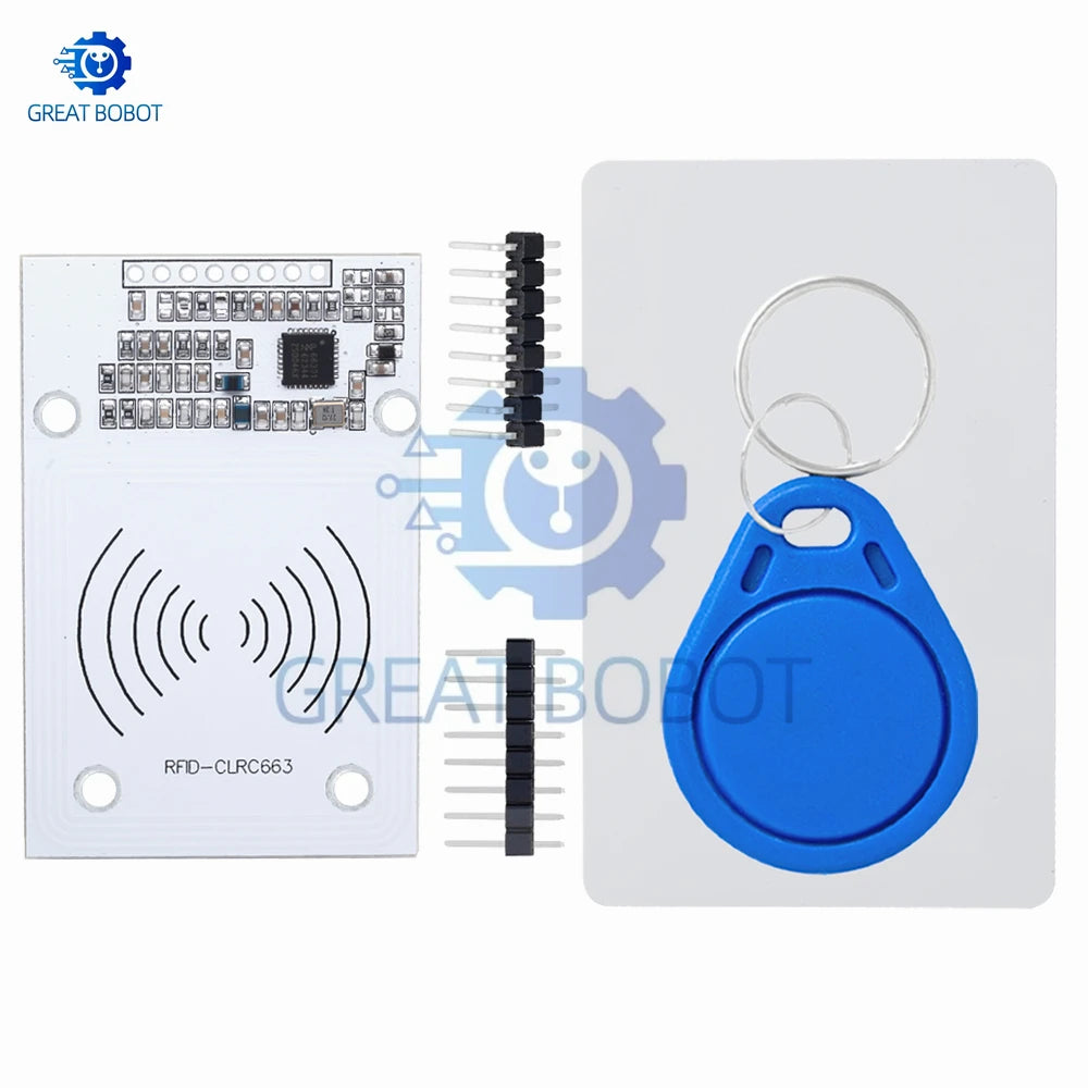 CLRC663 NFC RFID Development Board – Full Protocol IC Card Module RFID NFC Module Axl