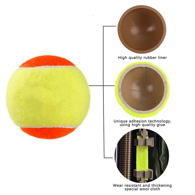 Beach Tennis Balls – Soft 50% Pressure Training Paddle Balls Tennis Training Balls Axl