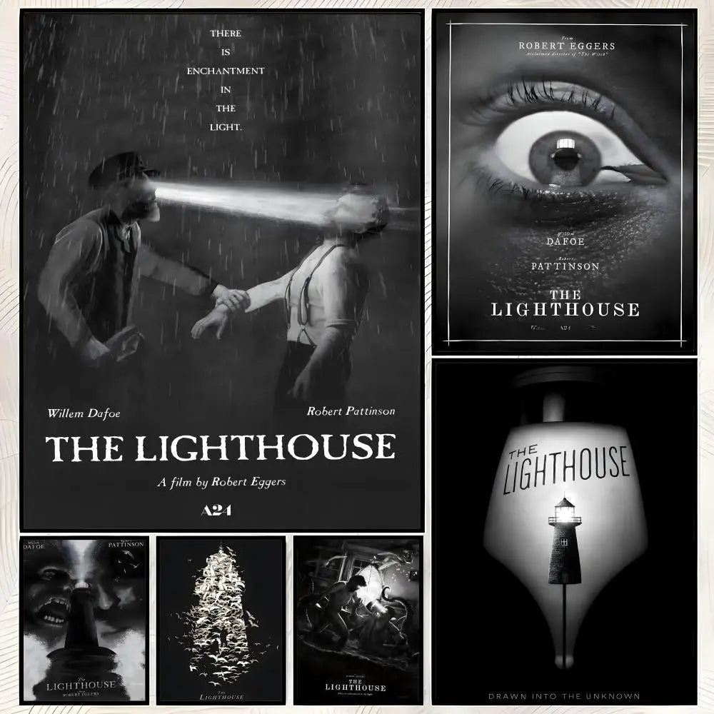 The Lighthouse Movie Poster – Self-Stick HD PVC Wall Art Wall Art Poster Axl