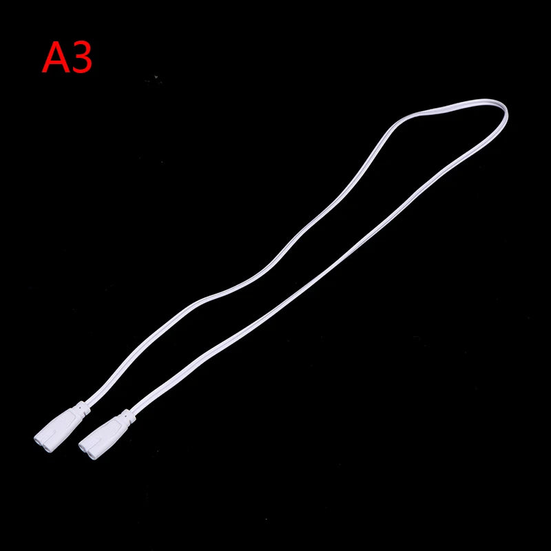 Flexible LED Tube Connector Cable – T4 T5 T8 2-Pin Link Cord LED Tube Connector Axl 80cm