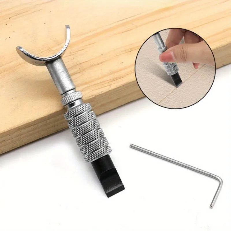 Adjustable Leather Carving Swivel Knife – DIY Leathercraft Tool Leather Carving Knife Axl