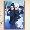 Suguru Geto Anime Poster – Waterproof Self-Adhesive Wall Art Anime Wall Poster Axl White01 15X20cmNoframe
