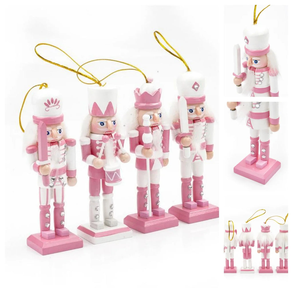 Nutcracker Soldier Christmas Tree Ornament – Candy Color Christmas Ornament Axl
