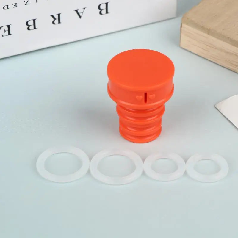Portable Bidet Sprayer Cap – Travel Water Bottle Attachment Portable Bidet Cap Axl Orange