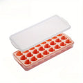 24-Grid Heart Shape Silicone Ice Cube Tray | Ice Ball Maker Silicone Ice Cube Tray Axl 24 Grids Pink