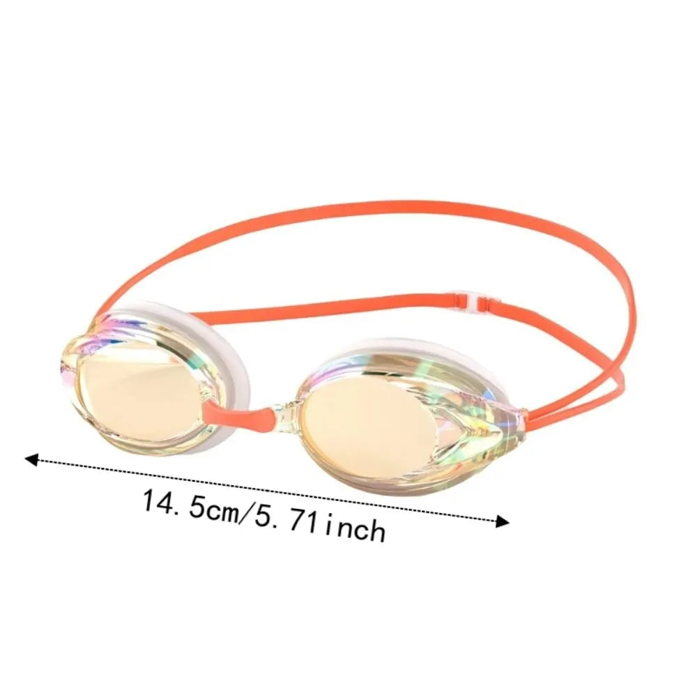 Electroplated Anti-Fog Swim Goggles | Adjustable Adult Eyewear Swim Goggles Axl