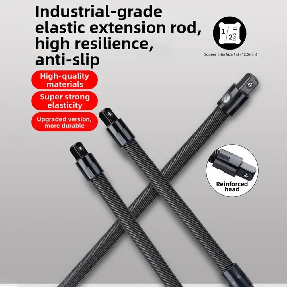Flexible Socket Extension Bar with Air Joint – 10 & 14 Inch Socket Extension Bar Axl