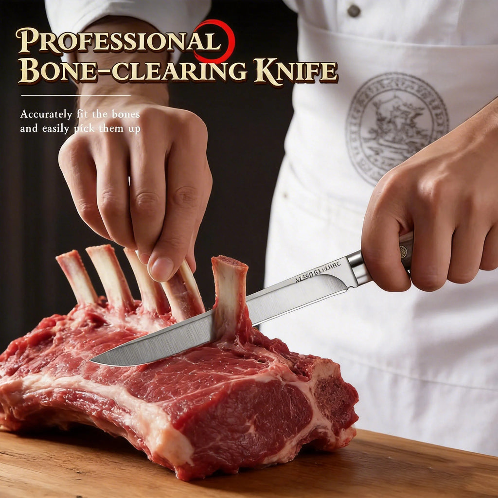 Professional Stainless Steel Paring Knife with Leather Sheath Paring Knife Axl