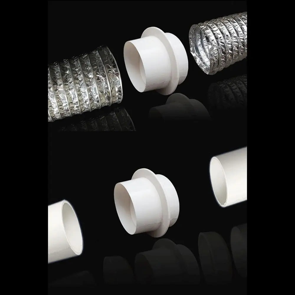 PVC Backdraft Damper Check Valve 80–150mm | One-Way Draft Blocker Backdraft Damper Valve Axl