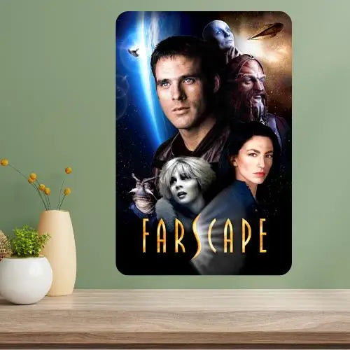 Farscape Classic TV Show Metal Poster Sign | Retro Wall Art Metal Wall Sign Axl aluminum sign aluminum 20x30cm