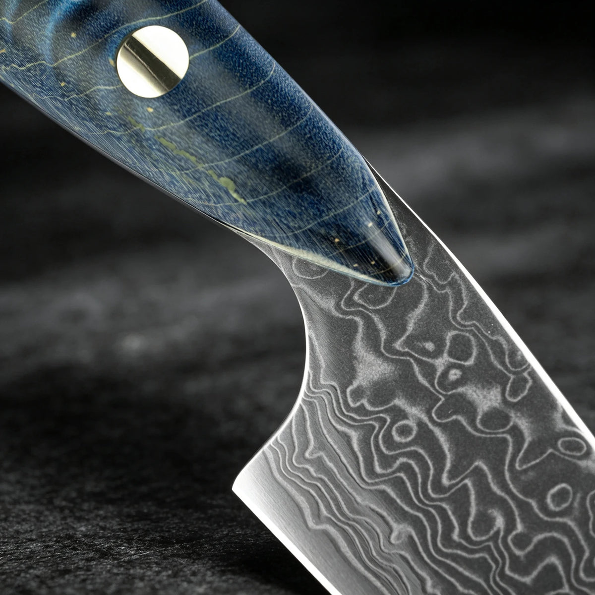 XITUO 3.5" Damascus Steel Paring Knife – Wood Handle Paring Knife Axl