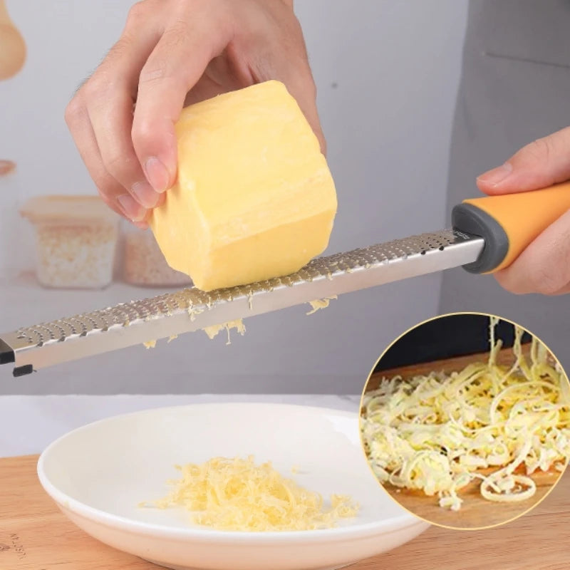 Multi-Purpose Cheese Grater, Lemon Zester & Ginger Shredder Kitchen Grater Zester Axl