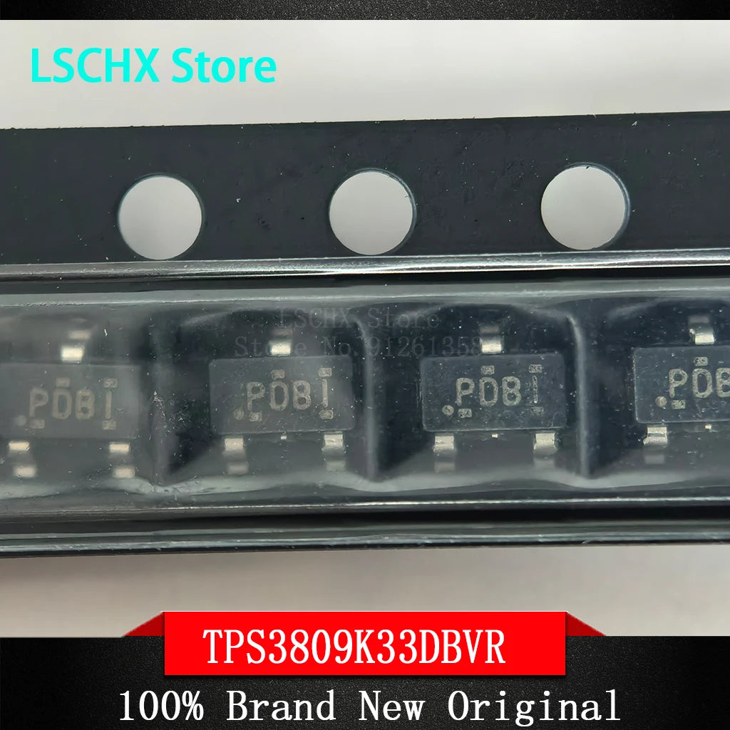 10pcs TPS38xx Voltage Supervisor ICs – 3.3V Reset Monitor Voltage Supervisor IC Axl