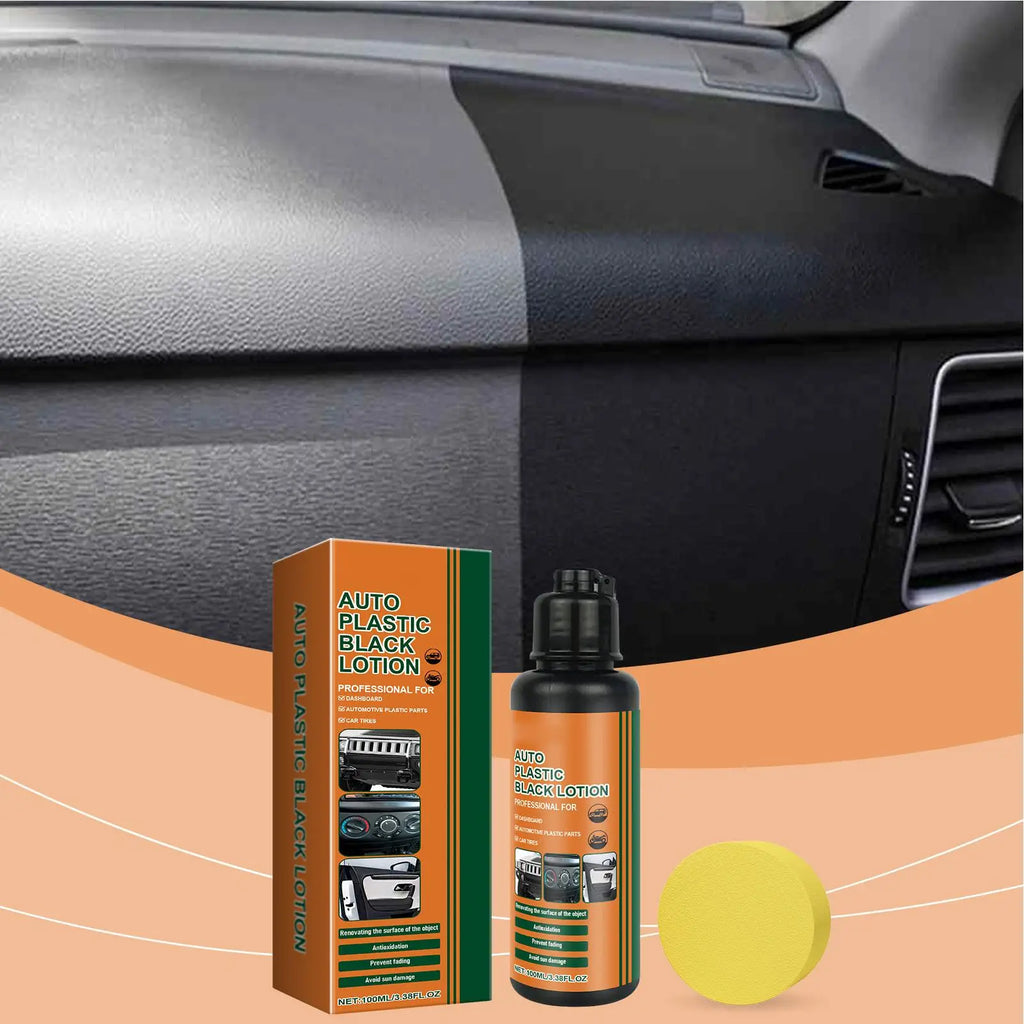 100ml Car Black Trim Restorer – Plastic & Rubber Renovator Car Trim Restorer Axl