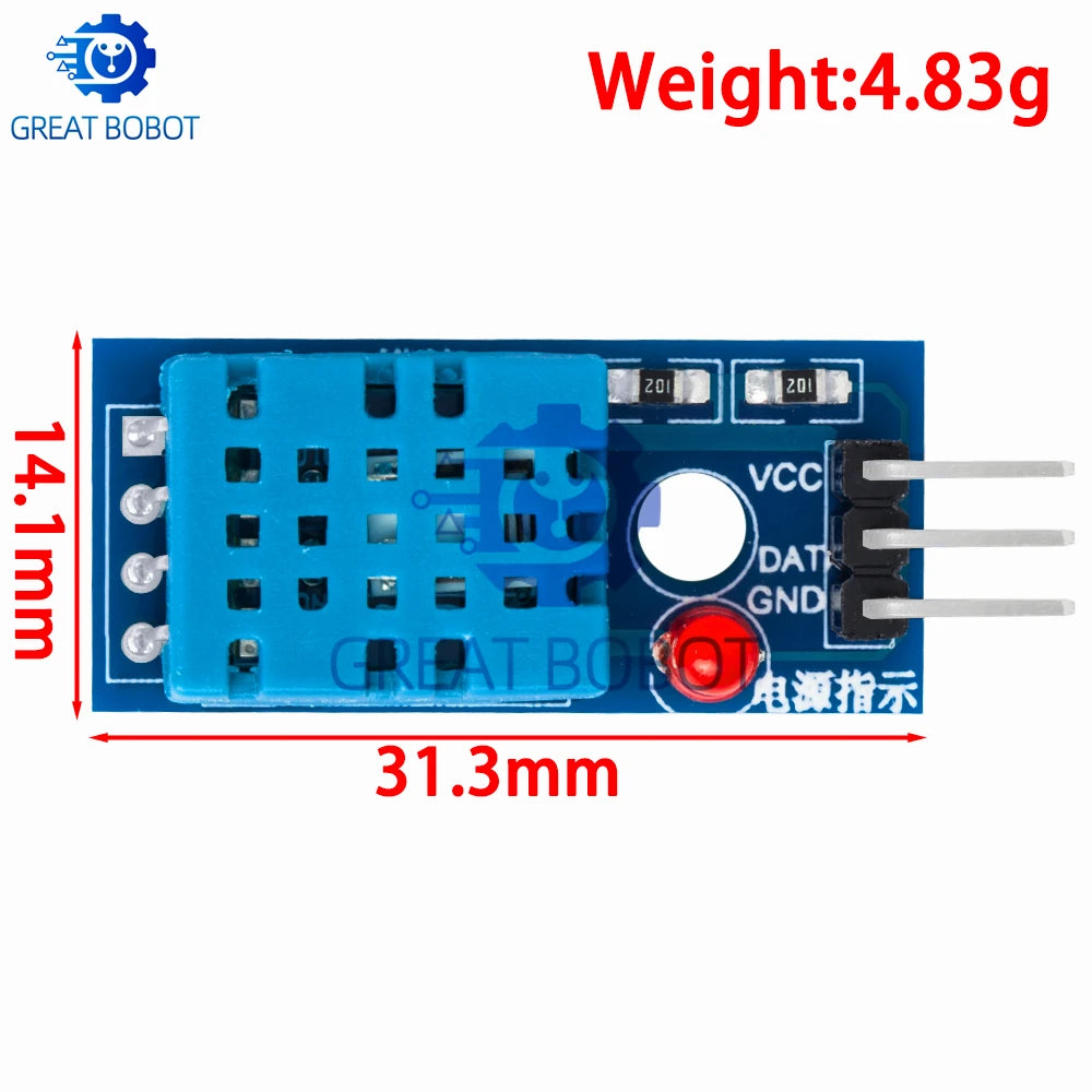 DHT11 Temperature & Humidity Sensor Module for Arduino Temperature Sensor Module Axl