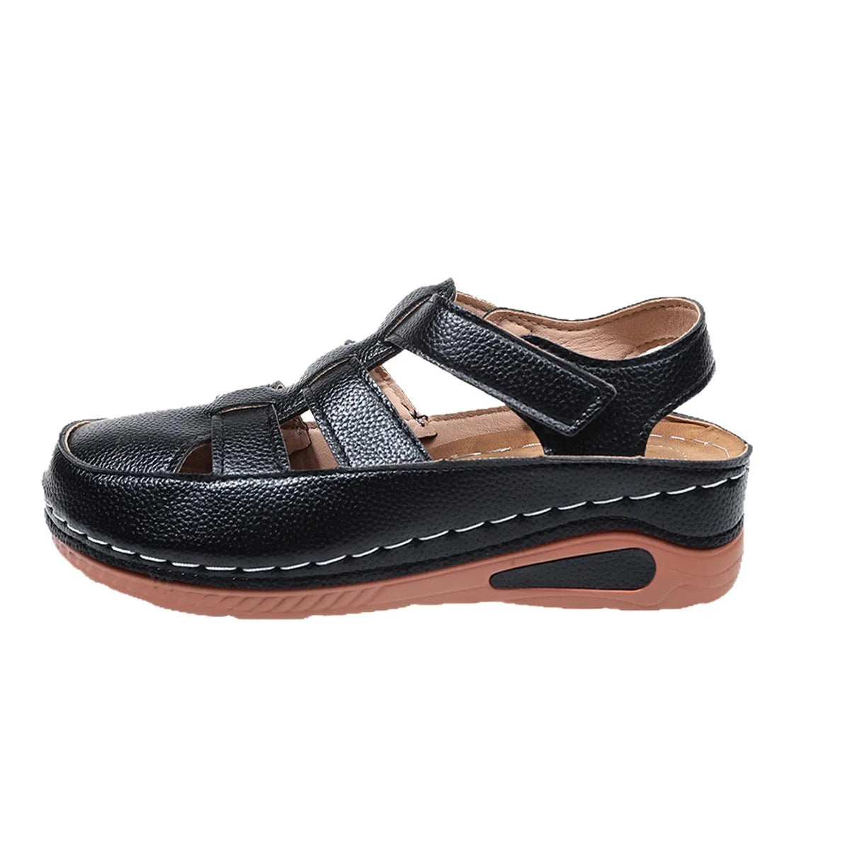 HAJINK Women's Flat Sandals – Breathable Plus Size Summer Shoes Women's Flat Sandals Axl