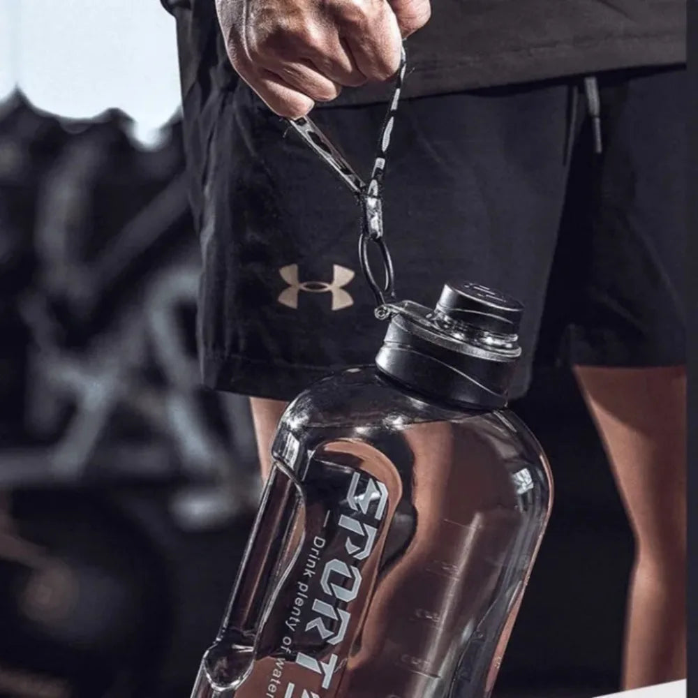 Large Capacity Sports Water Bottle with Straw – 2.7L / 1.7L Sports Water Bottle Axl