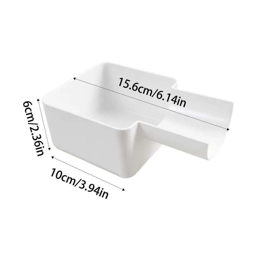Washing Machine Drain Pan – Front Load Lint Filter Drip Tray Washer Drain Pan Axl White
