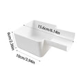 Washing Machine Drain Pan – Front Load Lint Filter Drip Tray Washer Drain Pan Axl White