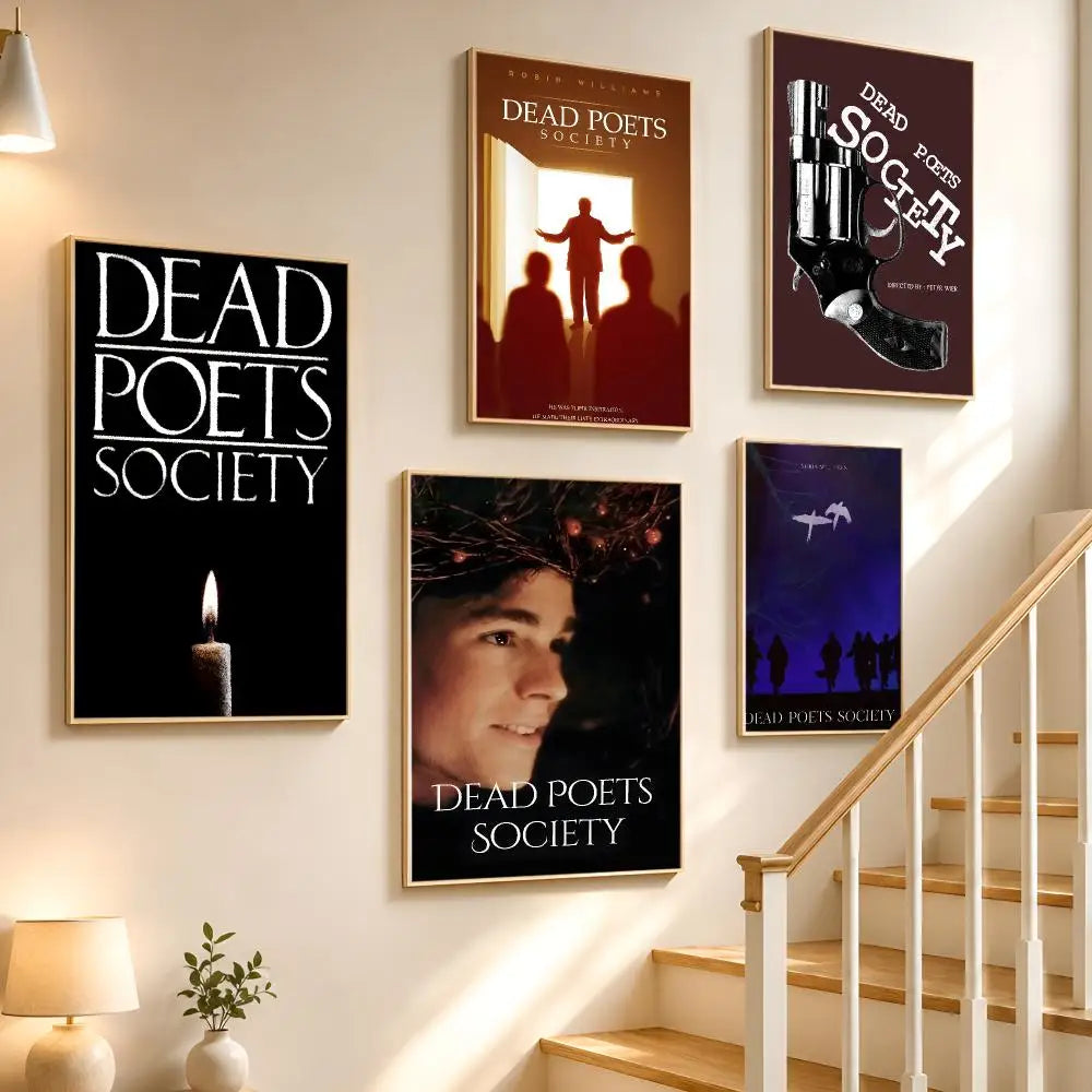 Dead Poets Society Poster – HD Waterproof PVC Wall Sticker Wall Poster Sticker Axl