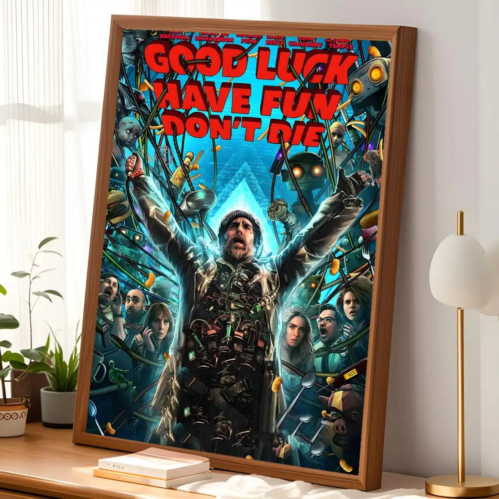 Good Luck Have Fun Don't Die – HD Self-Stick PVC Wall Poster Wall Art Poster Axl