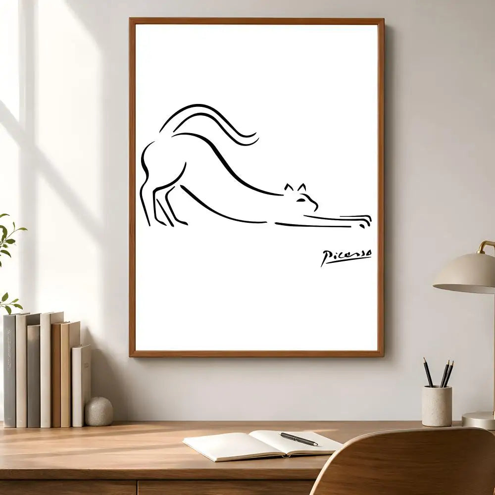 Pablo Picasso Art Poster – HD Self-Adhesive Wall Decor Print Wall Art Poster Axl