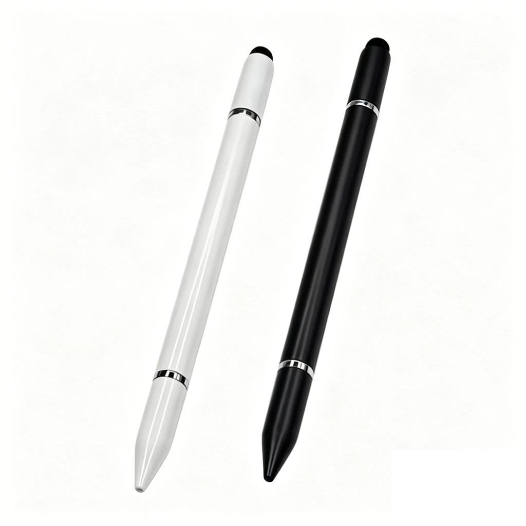 Advaka 3-in-1 Stylus Pen – Ballpoint, Disc & Rubber Tip Stylus Pen Axl