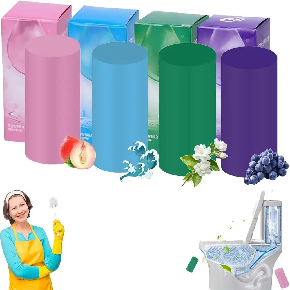 Toilet Cleaning Stick – Mild Formula, Long-Lasting Fresh Scent Toilet Bowl Cleaner Axl