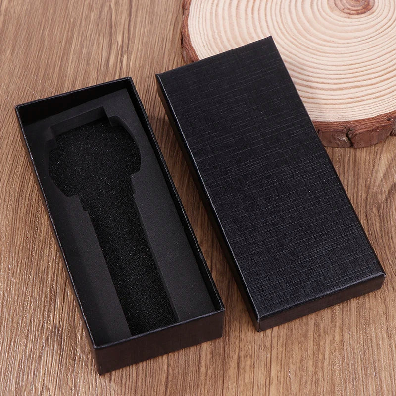 Black Rectangle Watch Box – Travel Gift Case with Sponge Insert Watch Gift Box Axl