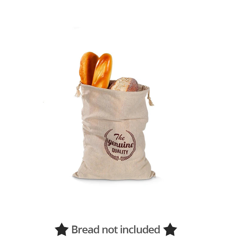 Reusable Linen Bread Bags – Sourdough & Homemade Bread Storage Linen Bread Bag Axl 40x30cm B