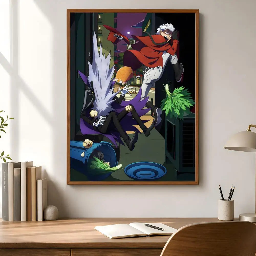 Vampire Dies in No Time Anime Wall Poster – Self-Adhesive HD Anime Wall Poster Axl