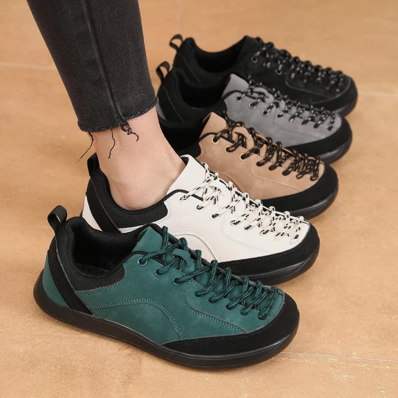 Women's Barefoot Sneakers – Wide Toe Zero Drop Canvas Shoes Barefoot Sneakers Axl