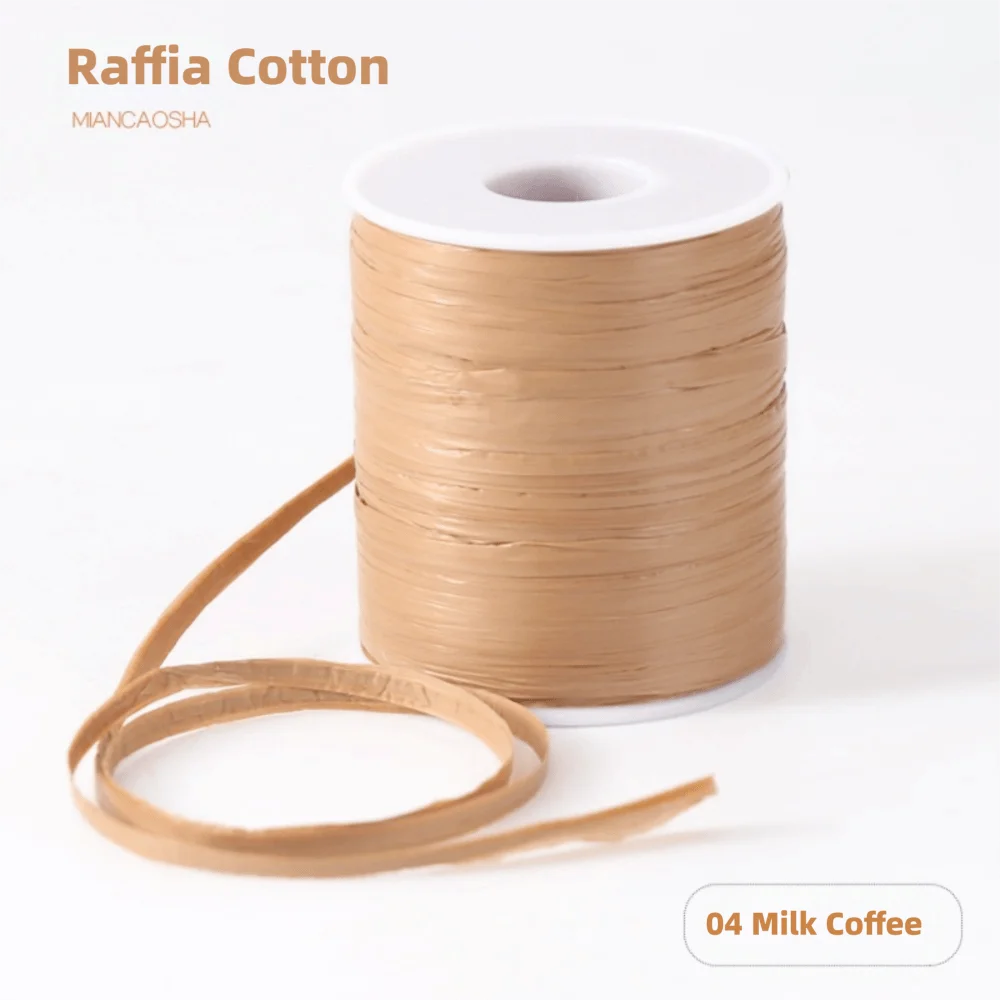 Natural Raffia Crochet Yarn 120M – Knitting Bags & Hats Crochet Yarn Axl Style4