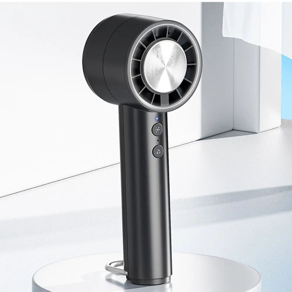Portable Ice Pack Cooling Fan – 5-Speed USB Handheld Fan Handheld Cooling Fan Axl