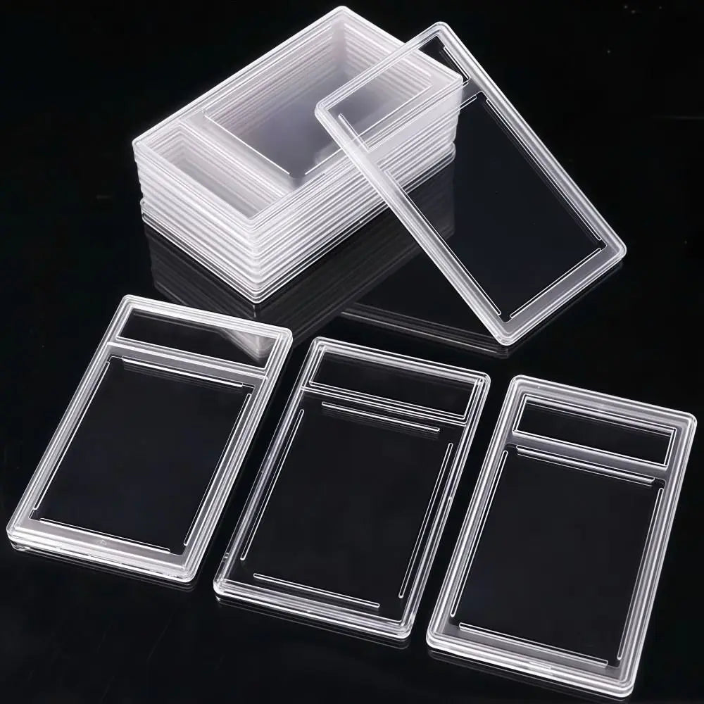 Graded Trading Card Holder Snap Closure Plastic Slab Case Card Slab Holder Axl
