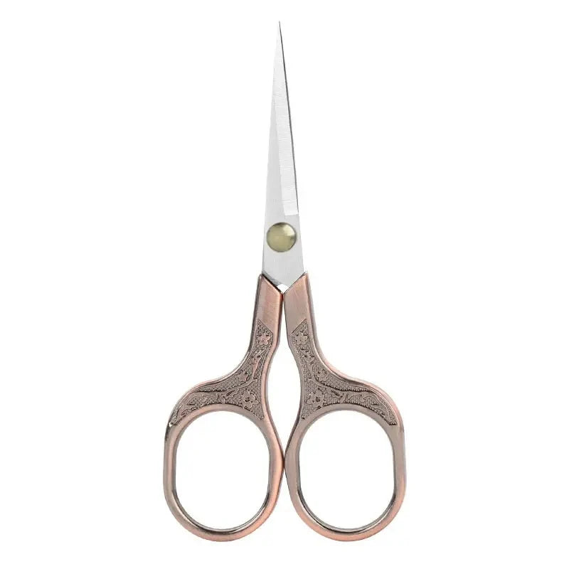Vintage Stainless Steel Embroidery Scissors | Tailor Sewing Shears Embroidery Scissors Axl Brown