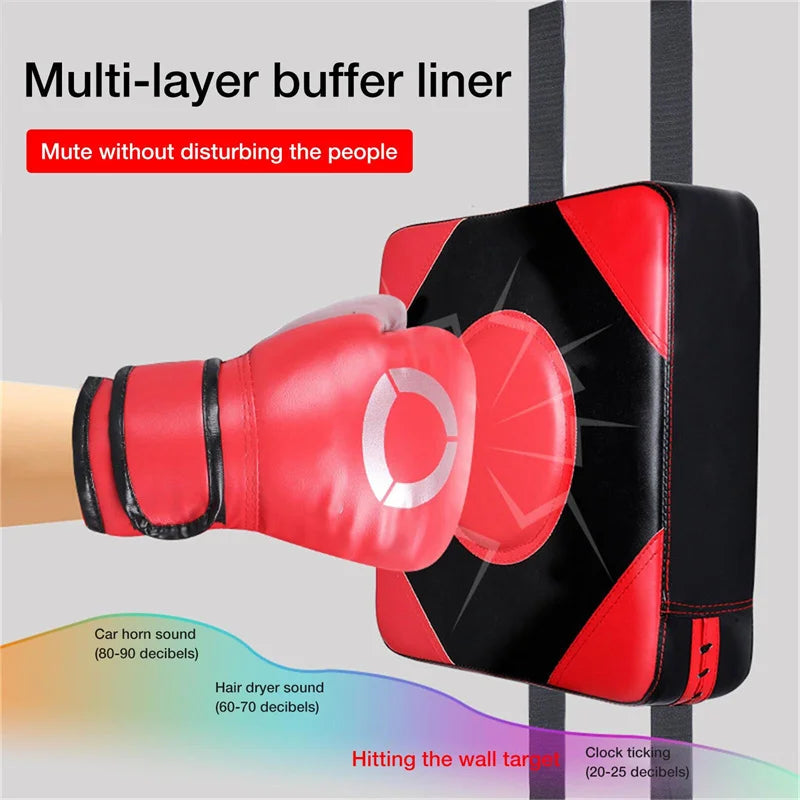 Wall Mounted Boxing Punch Pad | Adjustable Height Foam Target Boxing Punch Pad Axl