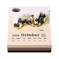 Magic Castle 3D Notepad Weekly Calendar with LED Lights 3D Notepad Calendar Axl A English No Light