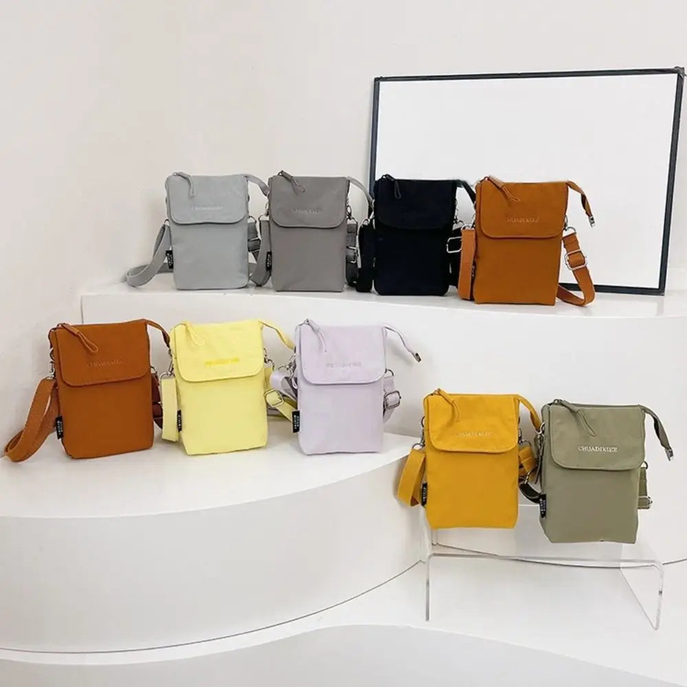 Mini Nylon Crossbody Bag – Lightweight Phone & Coin Purse Mini Crossbody Bag Axl