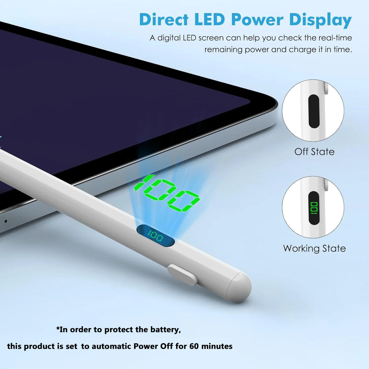 DIXSG Universal Capacitive Stylus Pen for Tablet & Phone Capacitive Stylus Pen Axl