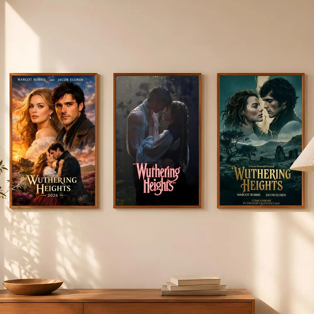 Wuthering Heights Self-Stick HD Wall Art Poster – Waterproof Wall Art Poster Axl