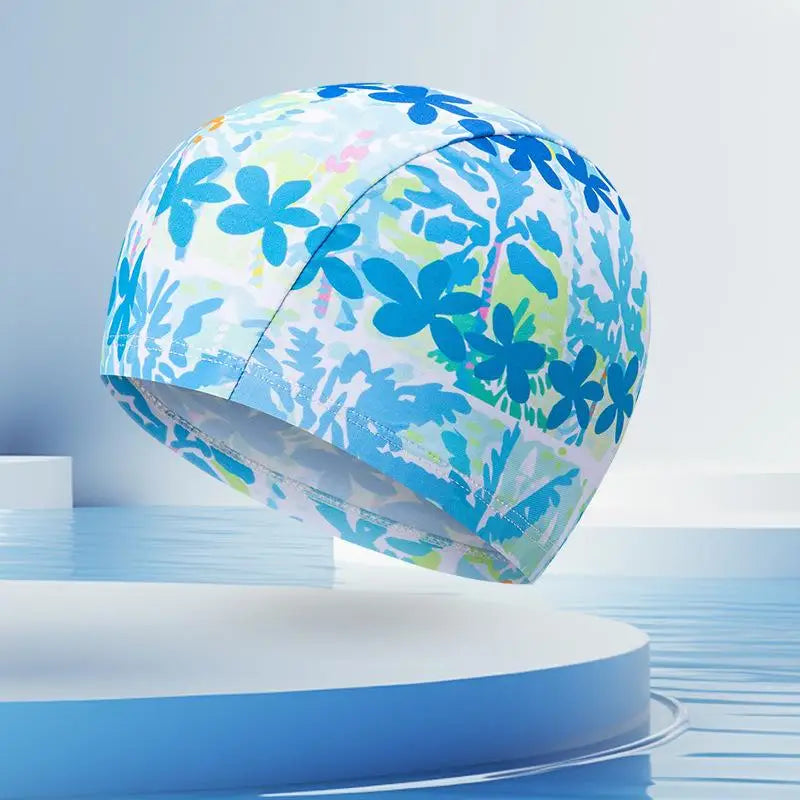 Kids Cartoon Swim Cap – Waterproof High-Elastic Silicone Hat Kids Swim Cap Axl A5